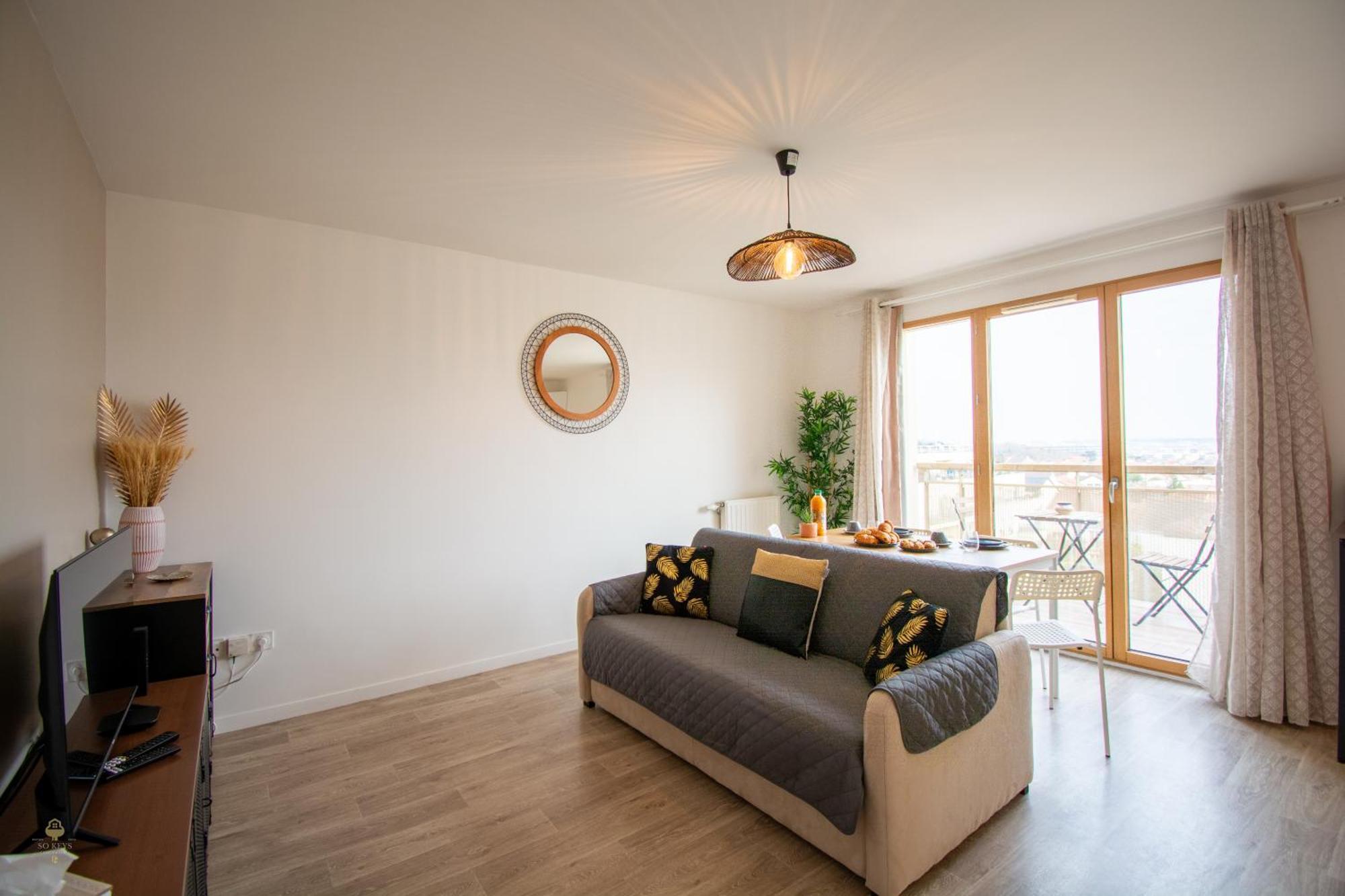 Apartmán 2 Pieces Vitry Renove Avec Balcon Exteriér fotografie